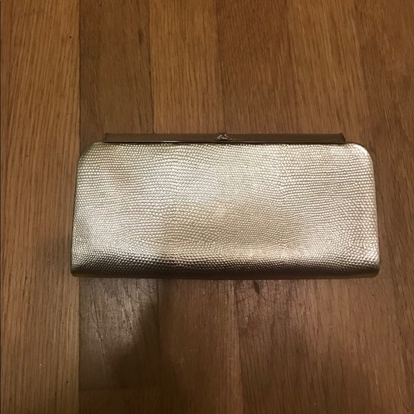 Banana Republic Gold Clutch - Picture 2 of 7